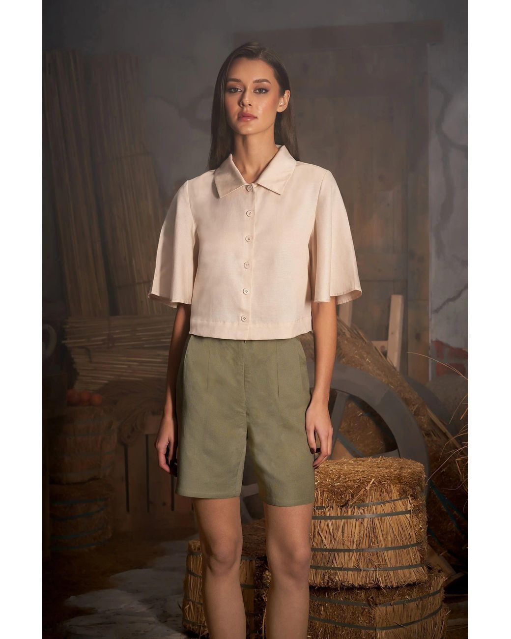 Ashita Fernandes Natural Neutrals Ambar Top – A Tribute To Effortless Elegance