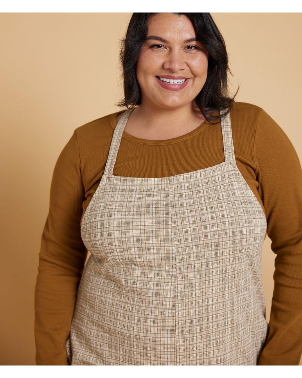 Known Supply Natural Neutrals Organic Cotton Adjustable Overalls