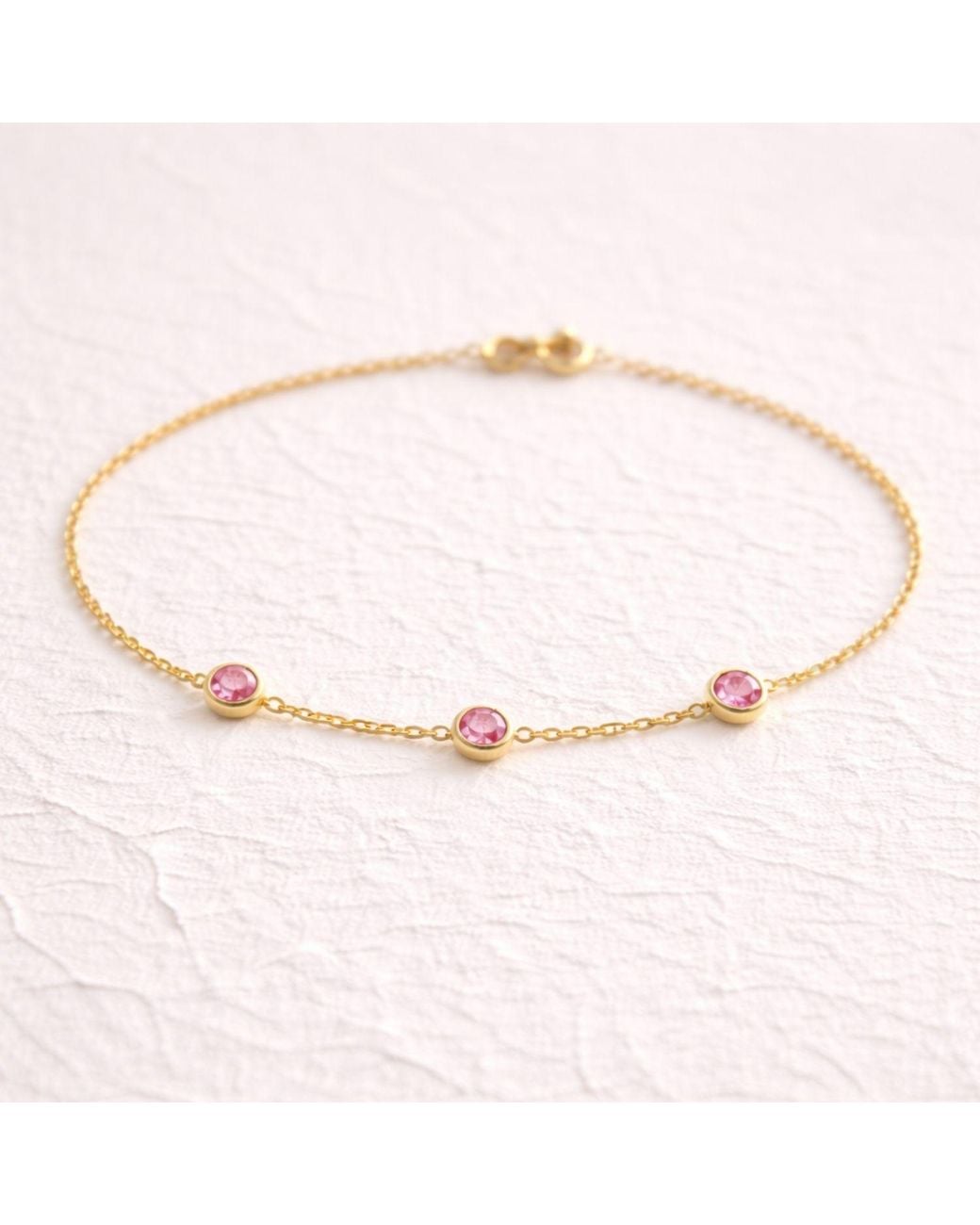 Lily Flo Jewellery Metallic Sapphire Bracelet