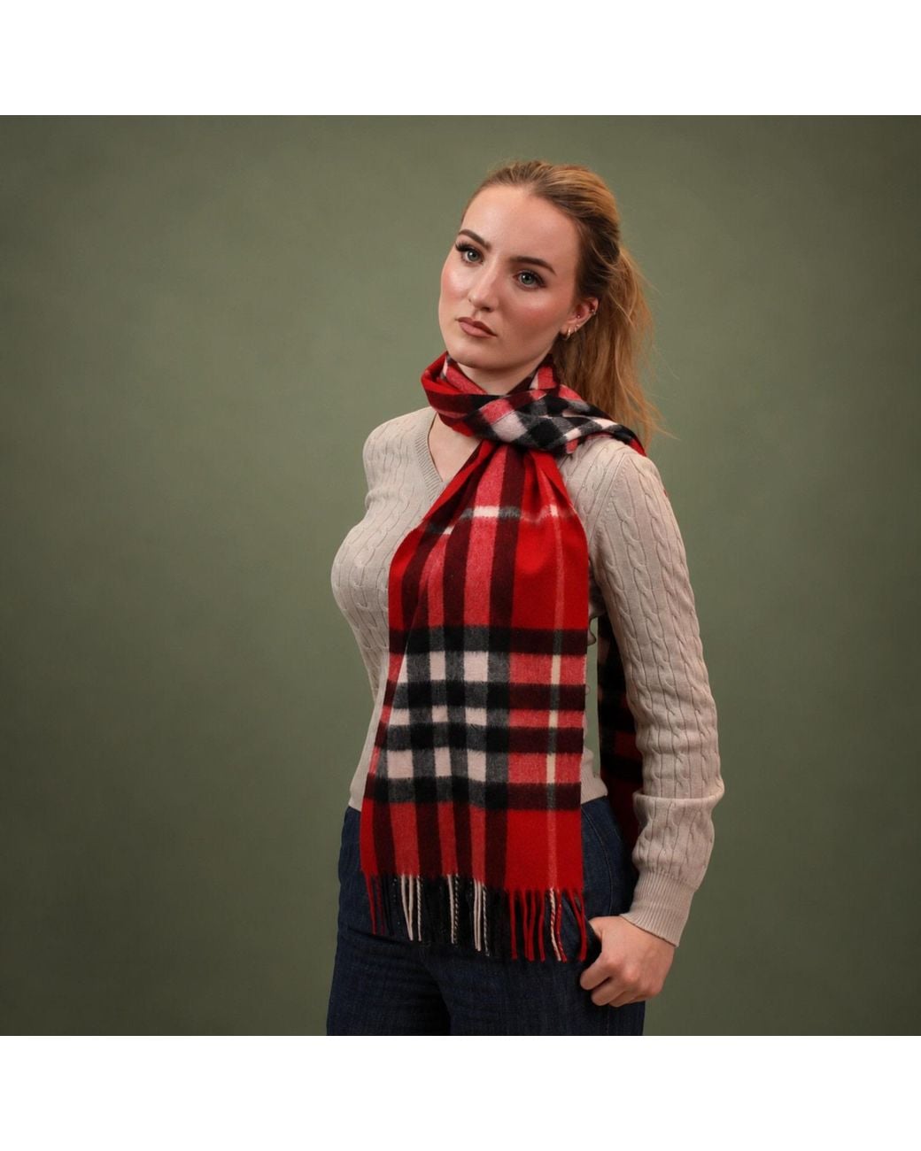 Loom & Cove Red Check