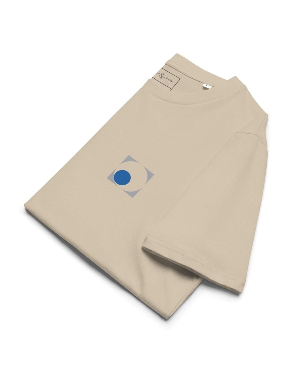 Anchor and Crew Natural Neutrals Desert Dust Twenty Off-Grid Editions Organic Cotton T-Shirt