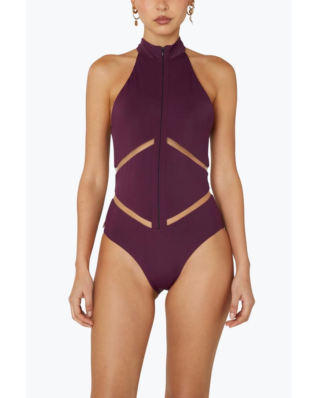 Room 24 Purple Maya One Piece Bordeaux