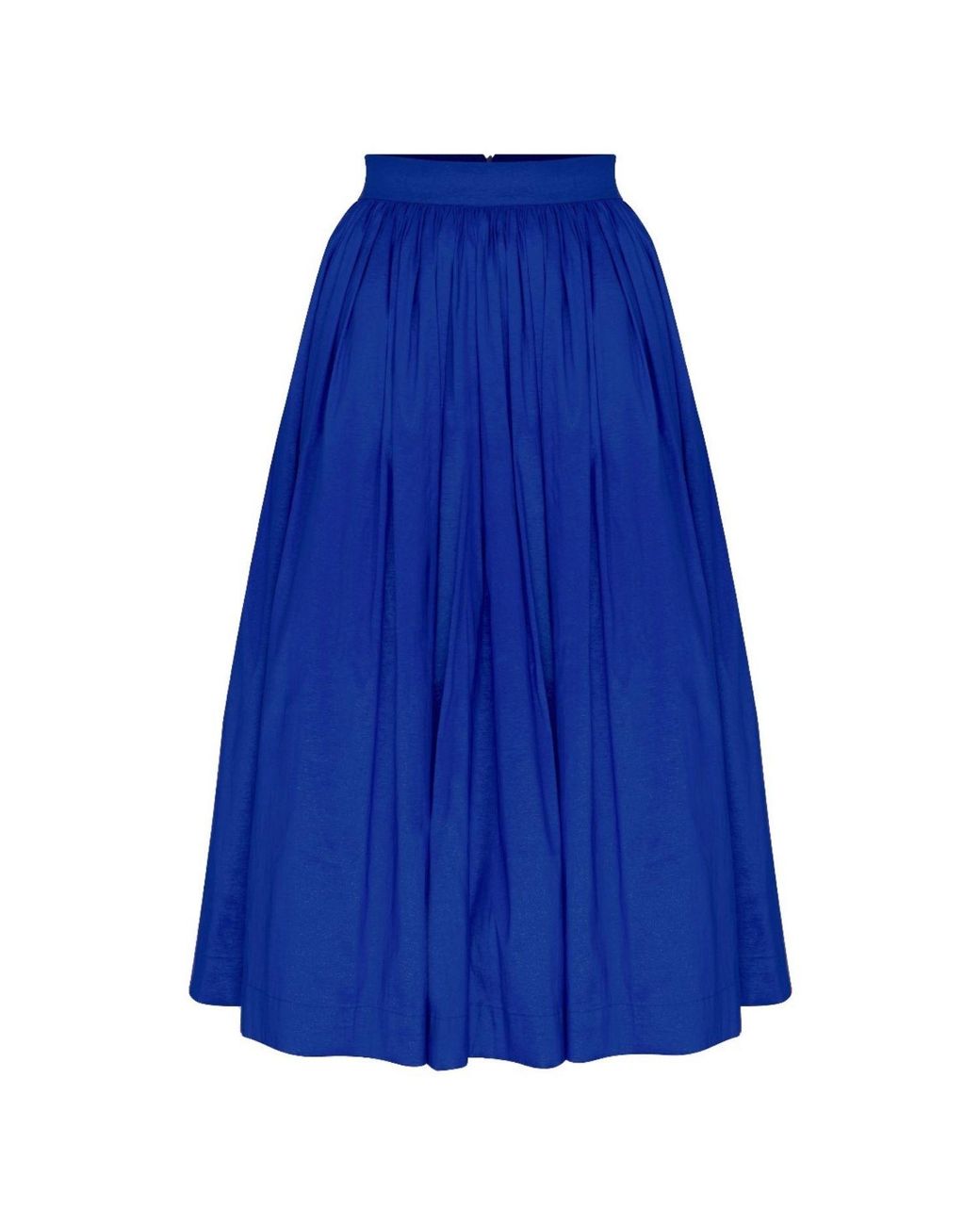 NAZLI CEREN Blue Lou Lou Midi Skirt