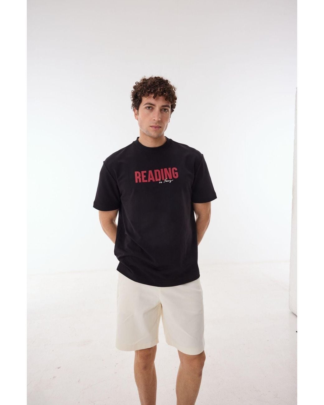 Ashita Fernandes Black Axel T Shirt for men