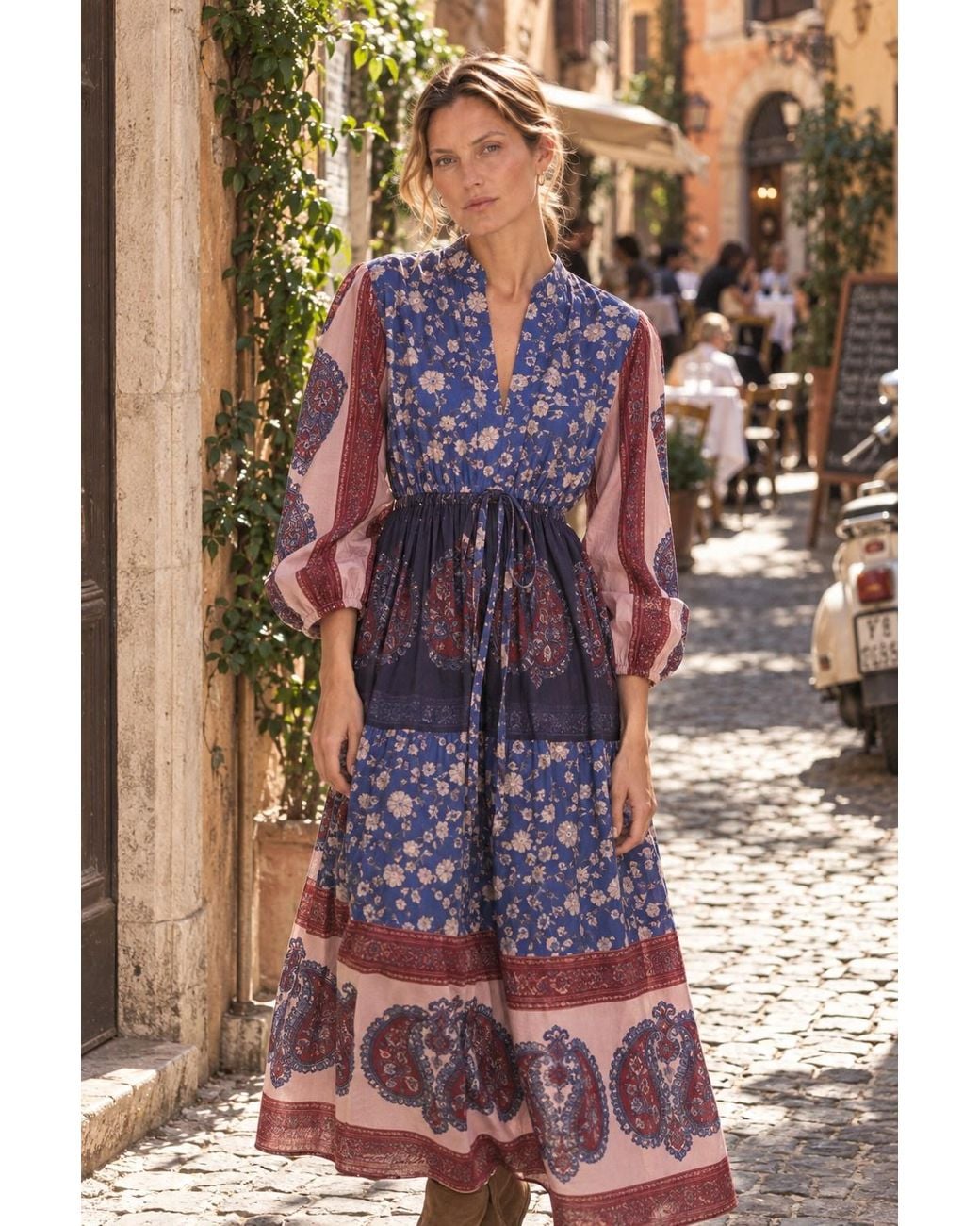 Bindu Purple Eva Dress