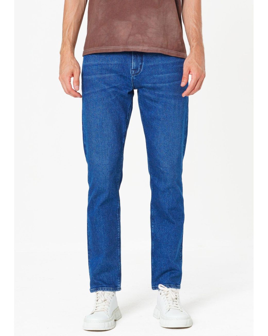 NOEND Blue Noend Slim Fit Jeans for men