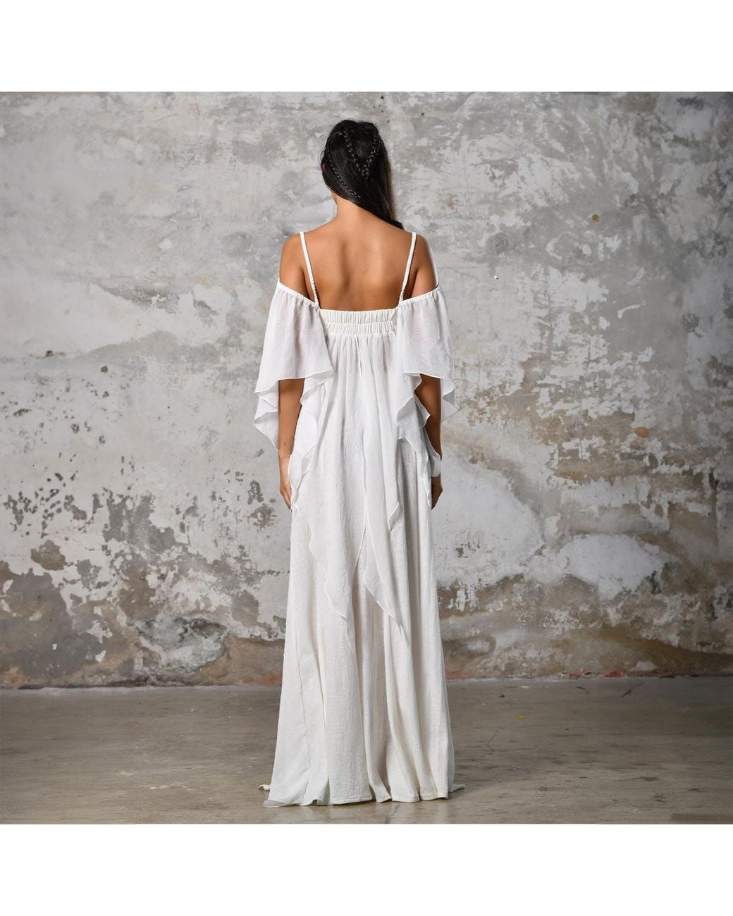 Zhenabia White Venus Blouse