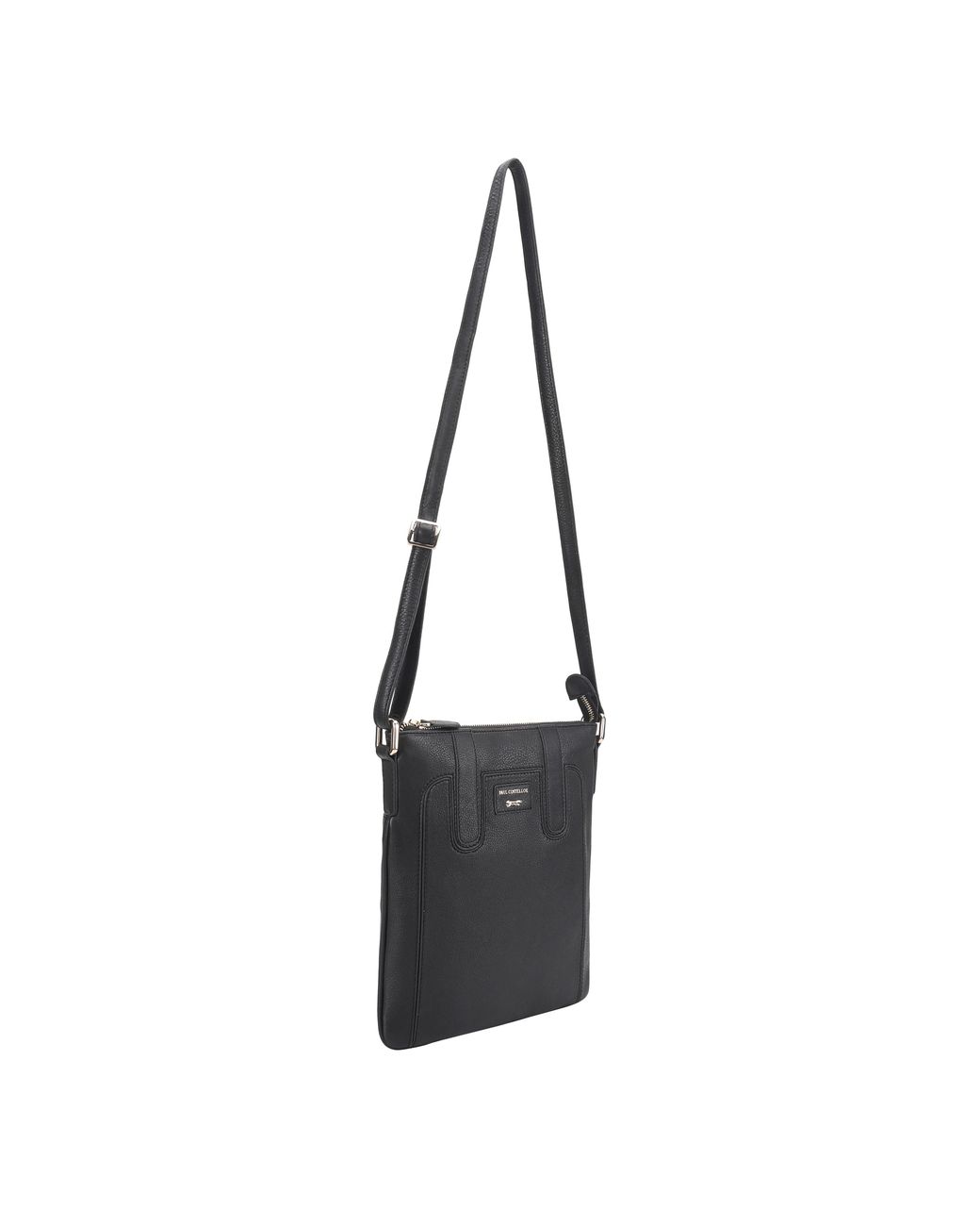 Paul Costelloe Black Marble Crossbody Bag
