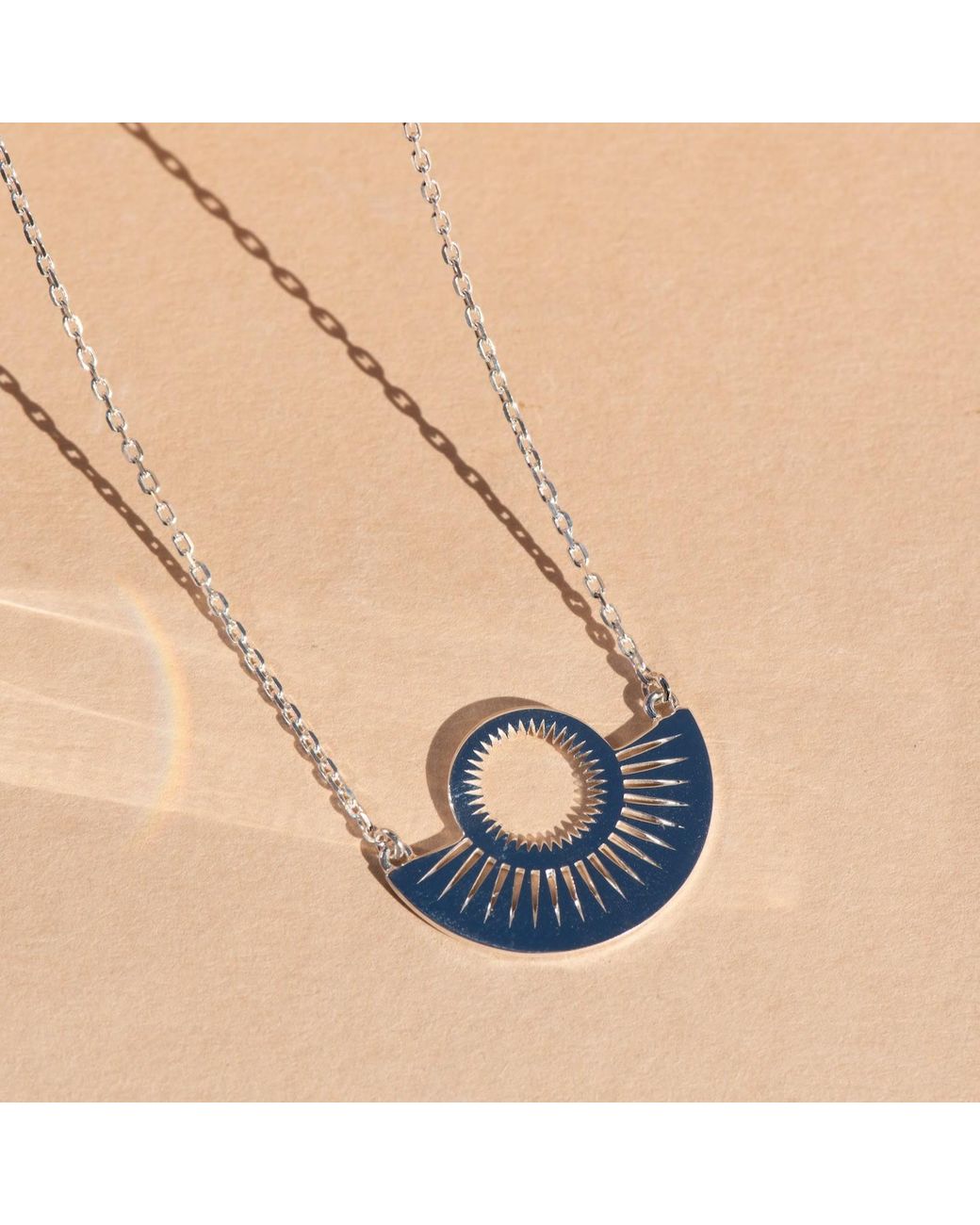 Zoe & Morgan Metallic Pocket Full Of Sunshine Necklace