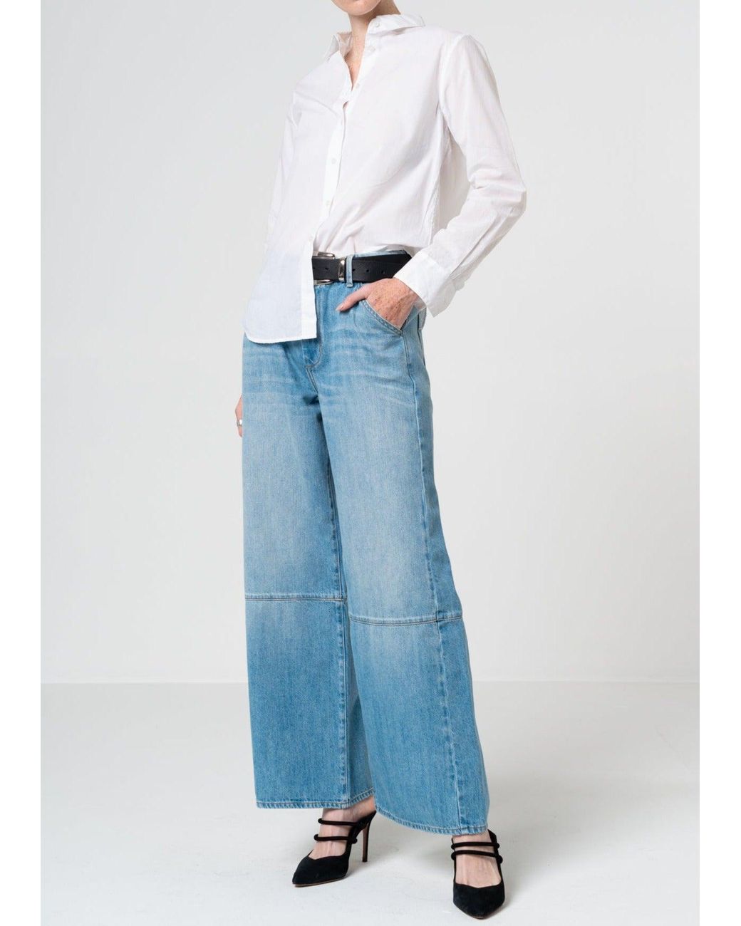 NOEND Blue Alice Wide Leg