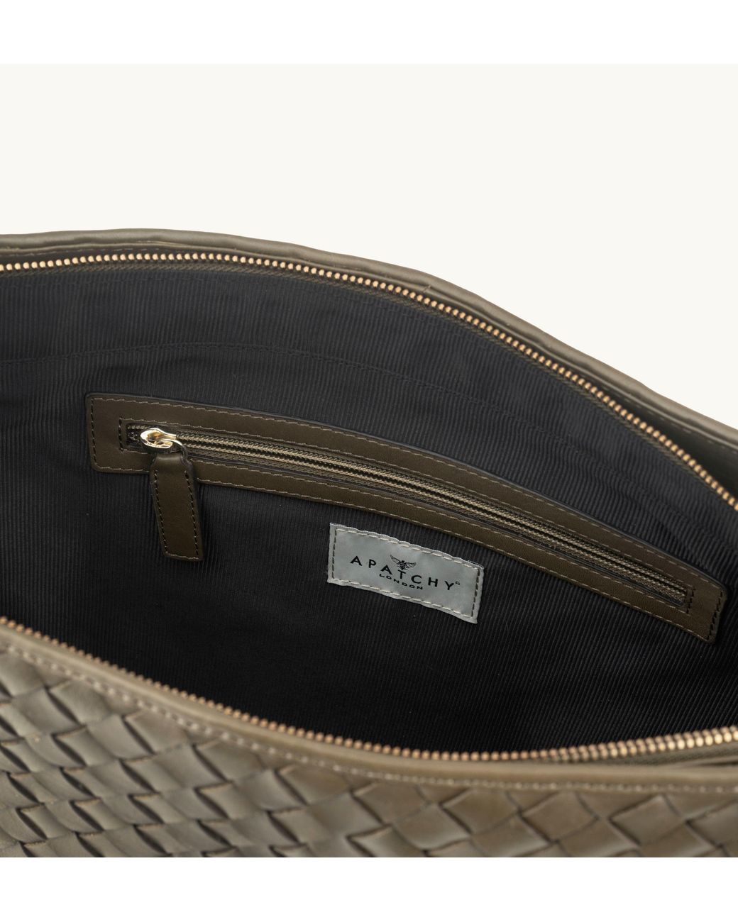 Apatchy London Green The Holly Leather Bag