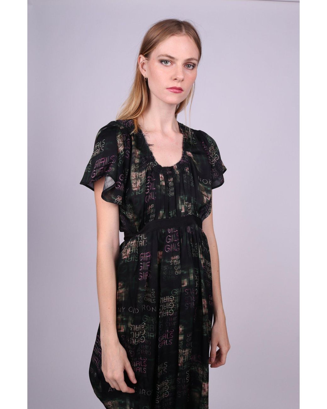 Any Old Iron Blue Goddess Dress