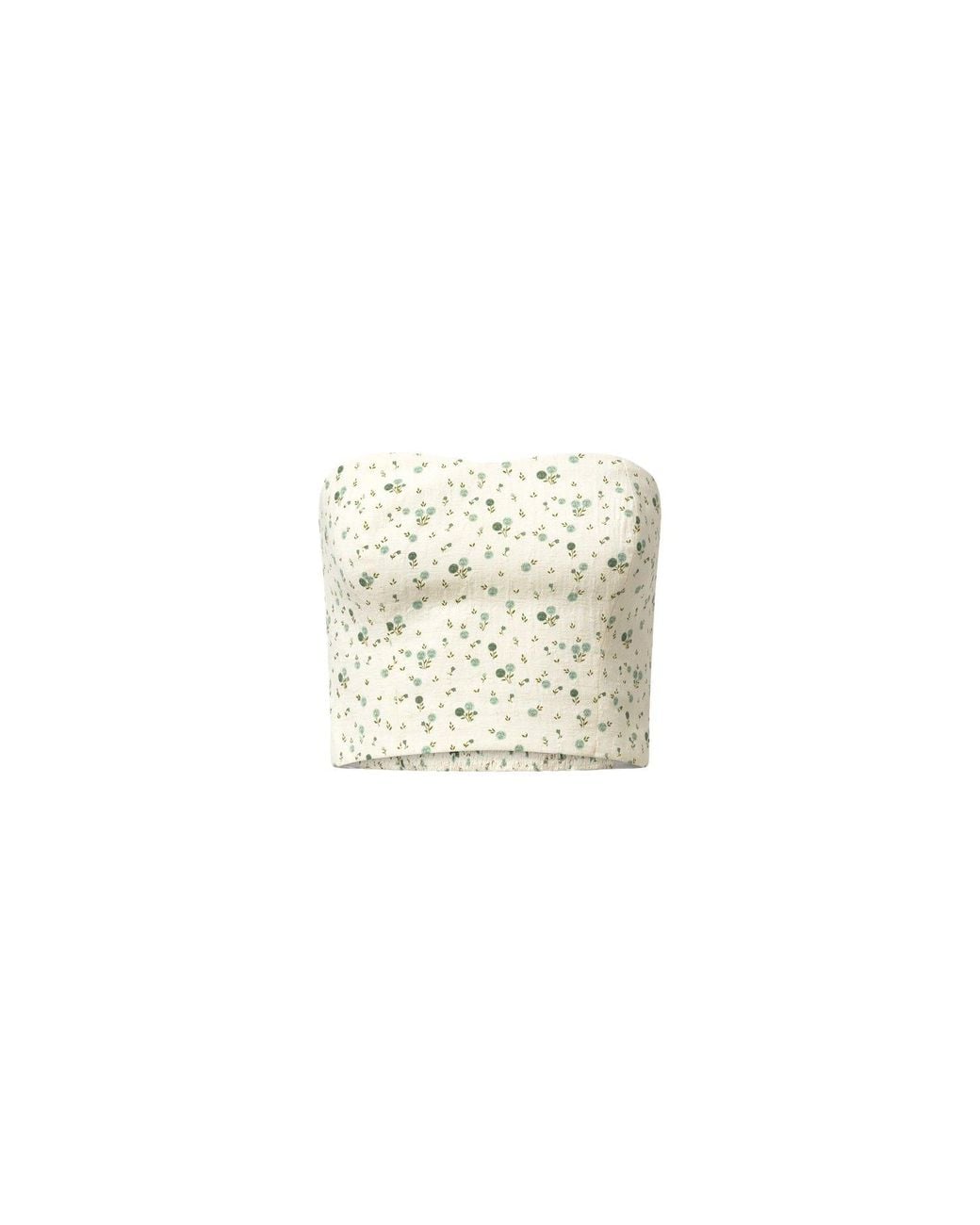 Audrey Vallens White Neutrals Bloom Bodice
