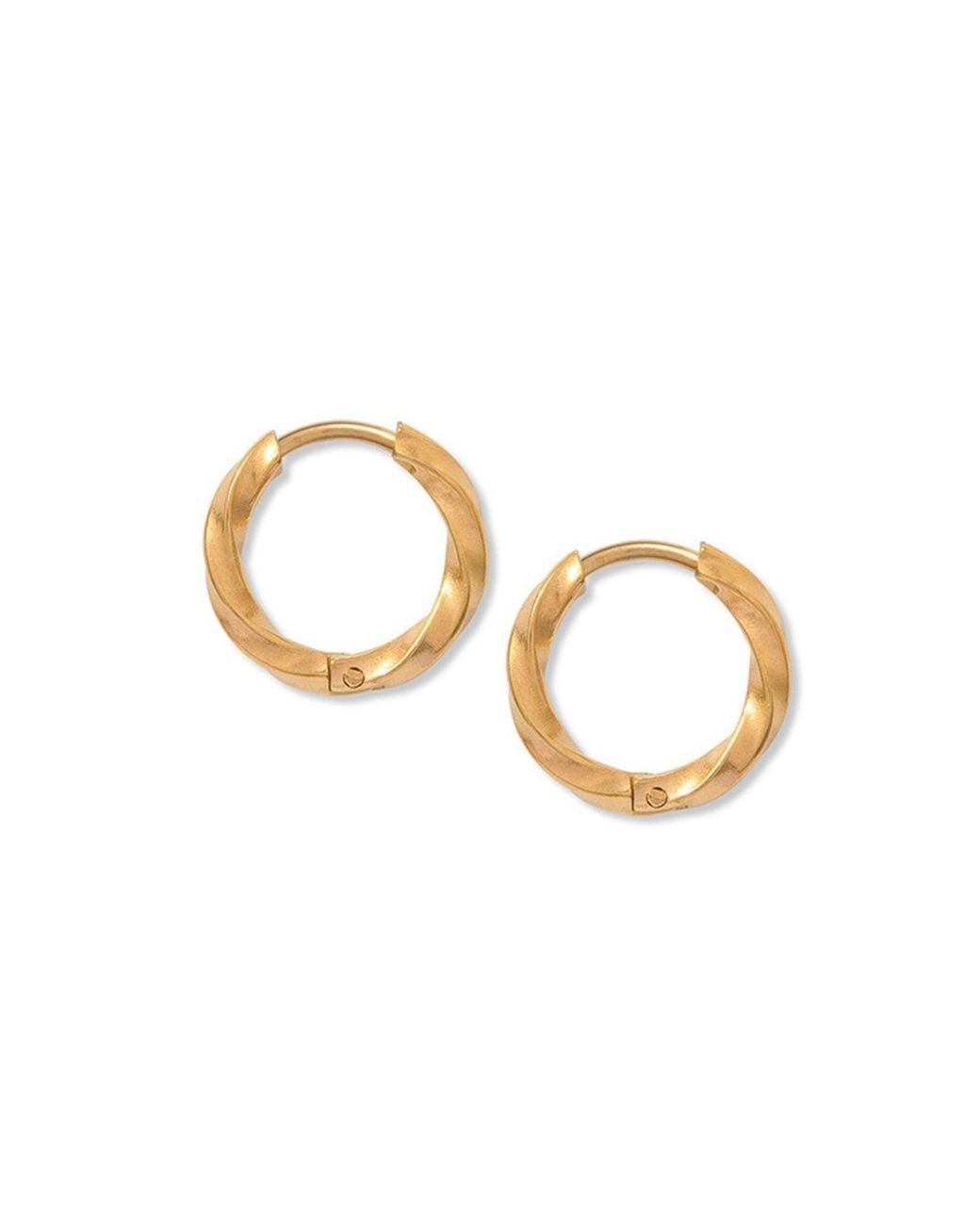 A Weathered Penny Metallic Bay Hoops