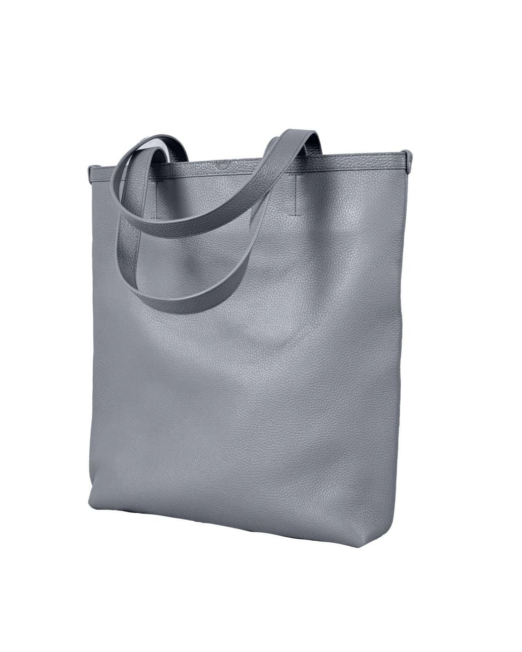 godi. Gray The Ivy Handmade Leather Tote Bag