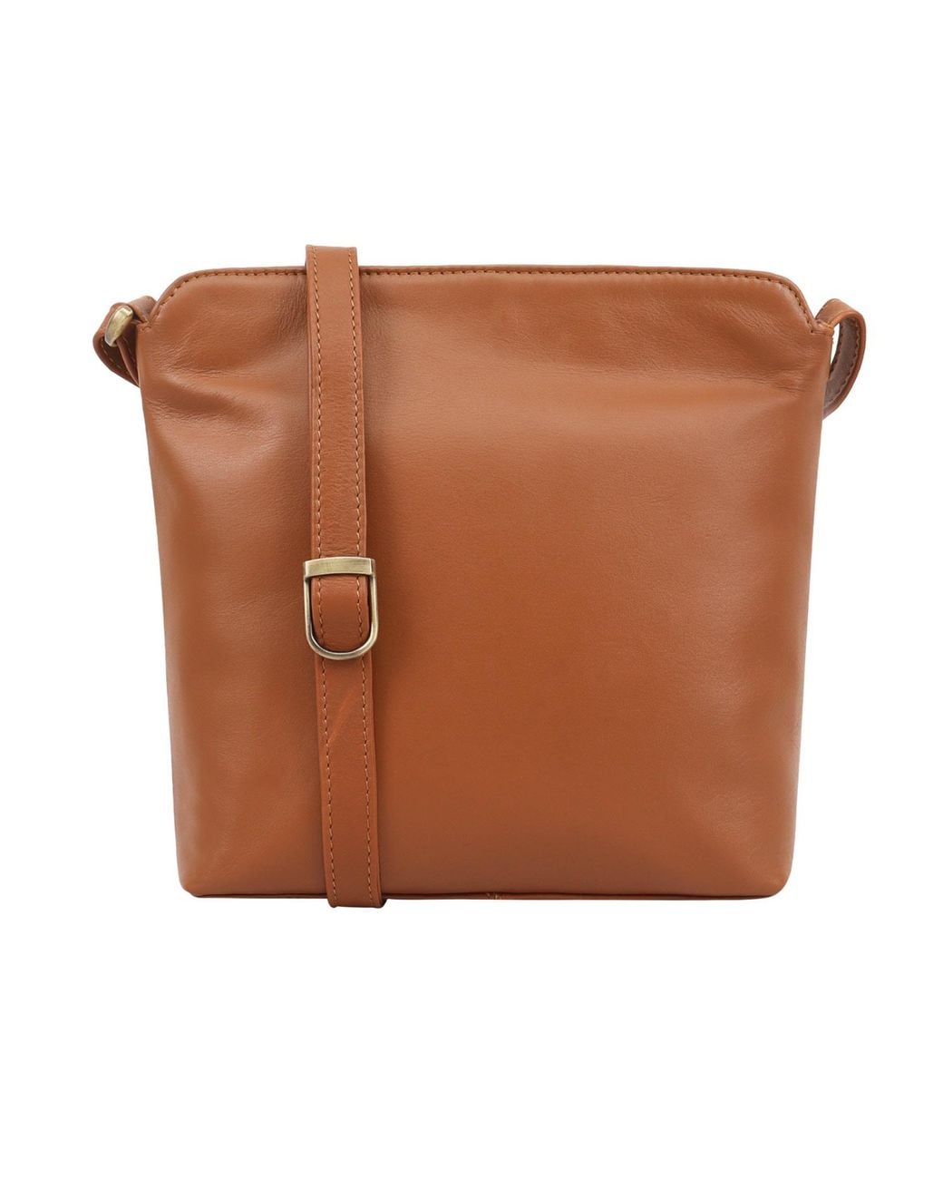Lloyd Baker Brown Puri Leather Crossbody Bag