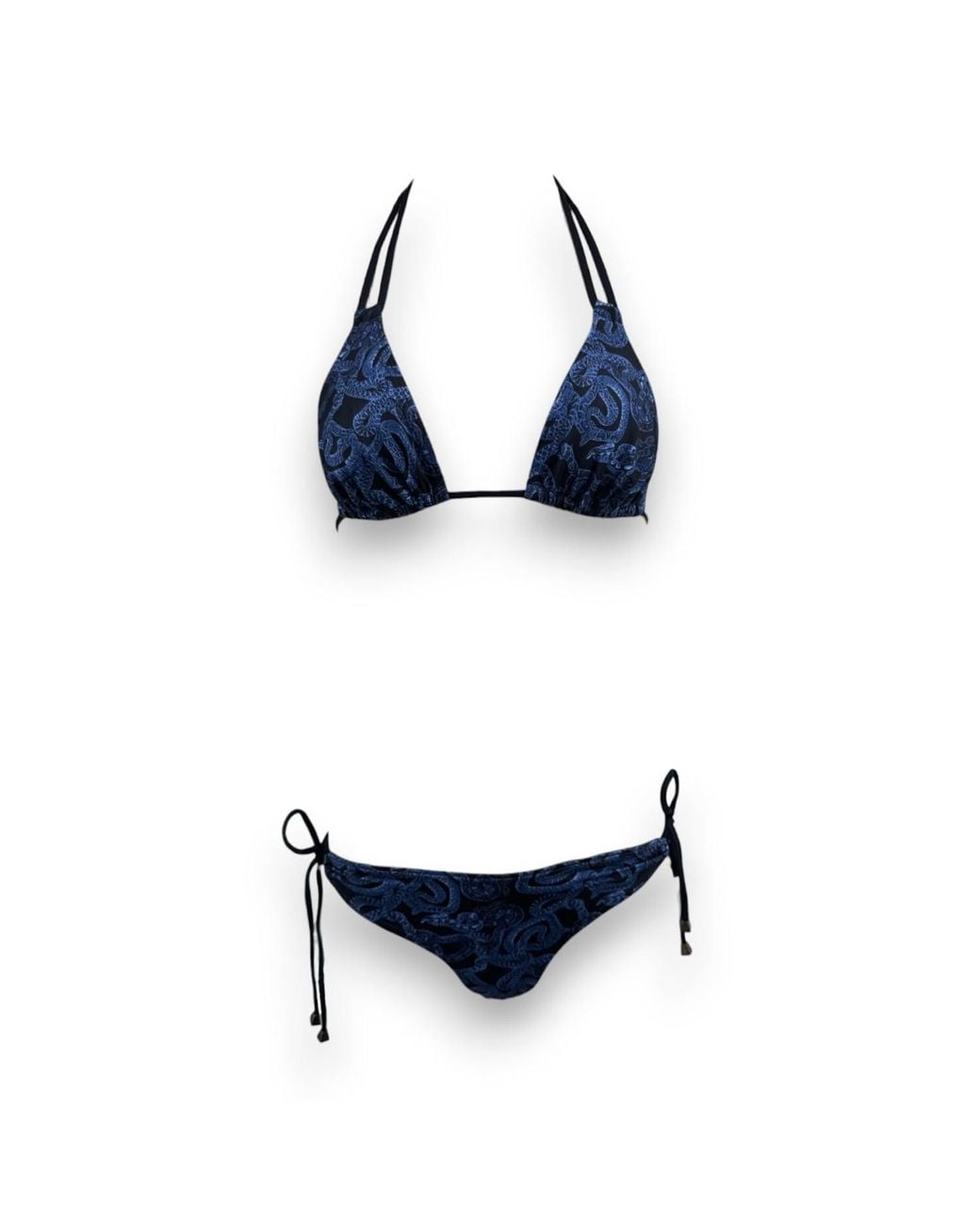 Monzlapur New York Blue Serpent Bikini