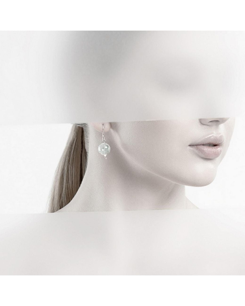Laura Daili Metallic Neutrals Winter Bubble Drops Earrings
