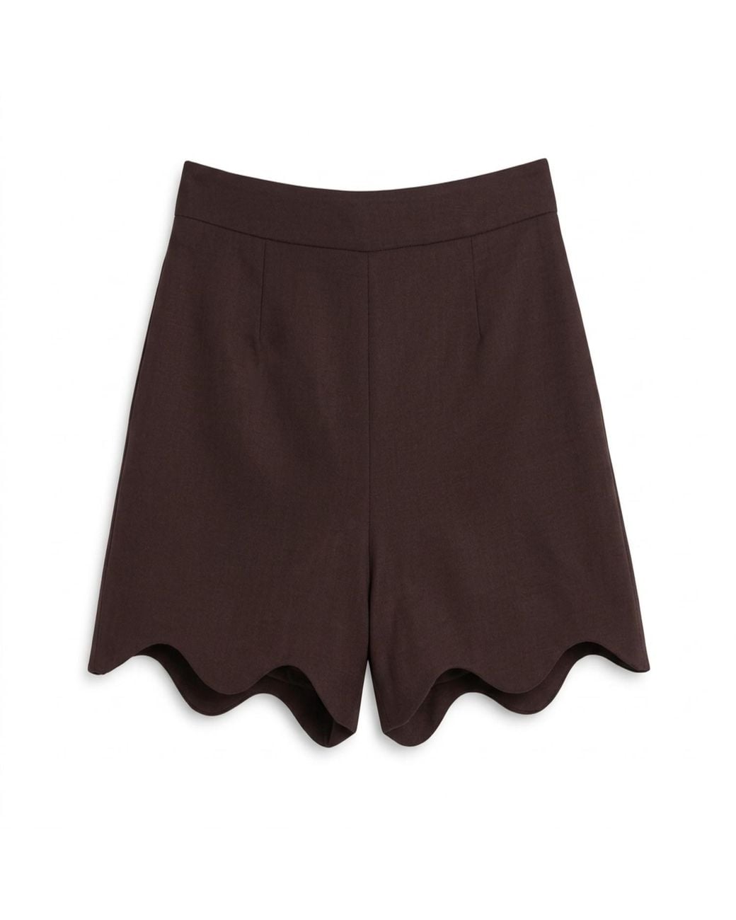 Ashita Fernandes Brown Arz Shorts – Strength & Sophistication