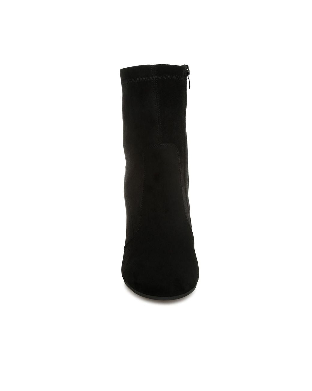 Rag & Co Black Nidaros Microfiber Sock Boots