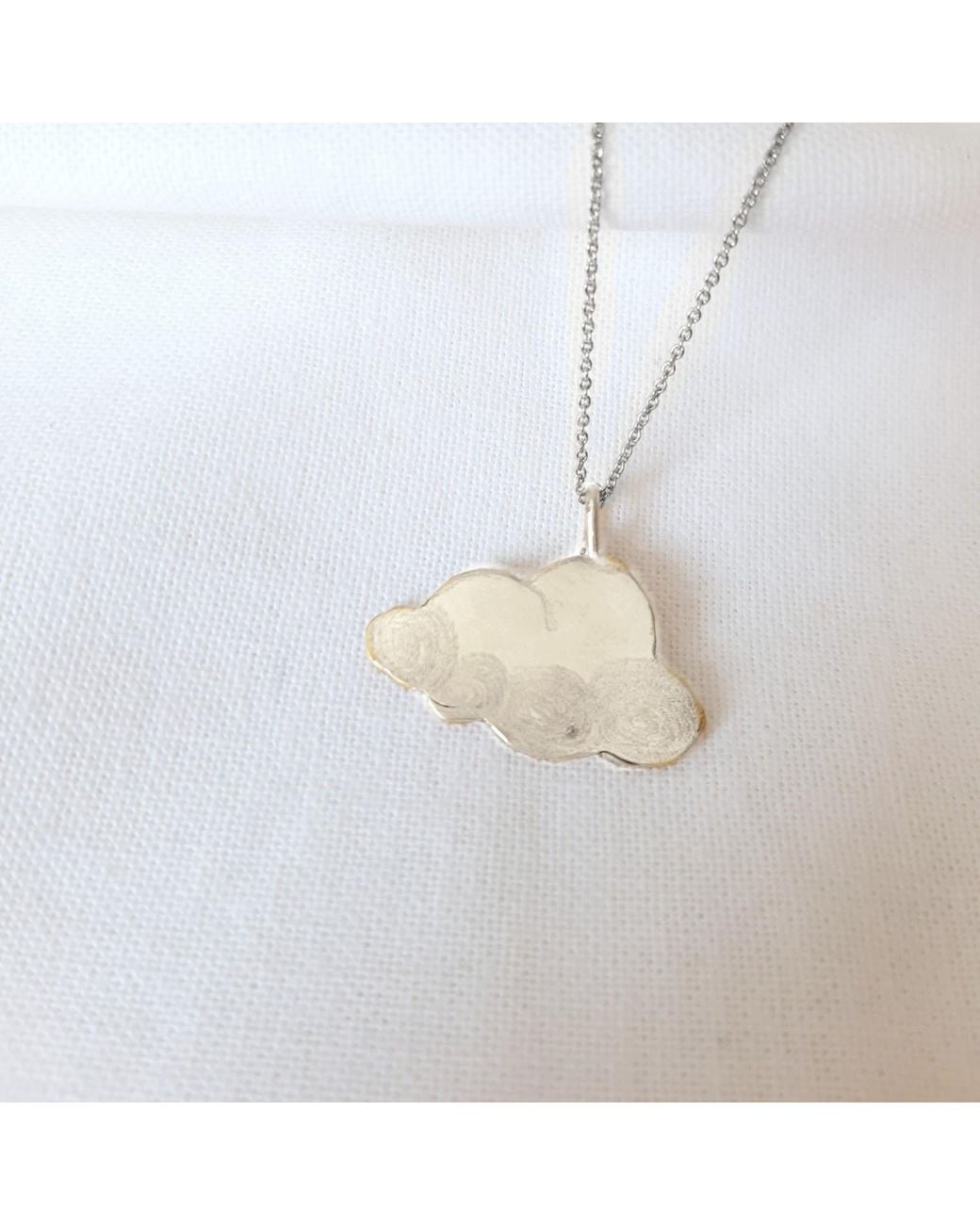 Lily Flo Jewellery Metallic Cloud 9 Earrings On Sterling