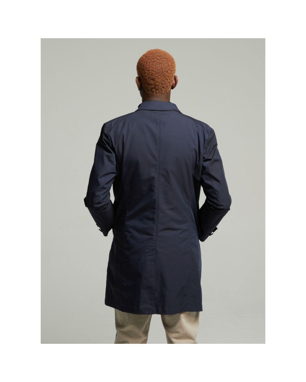 Guards London Blue Spitalfield City Raincoat for men