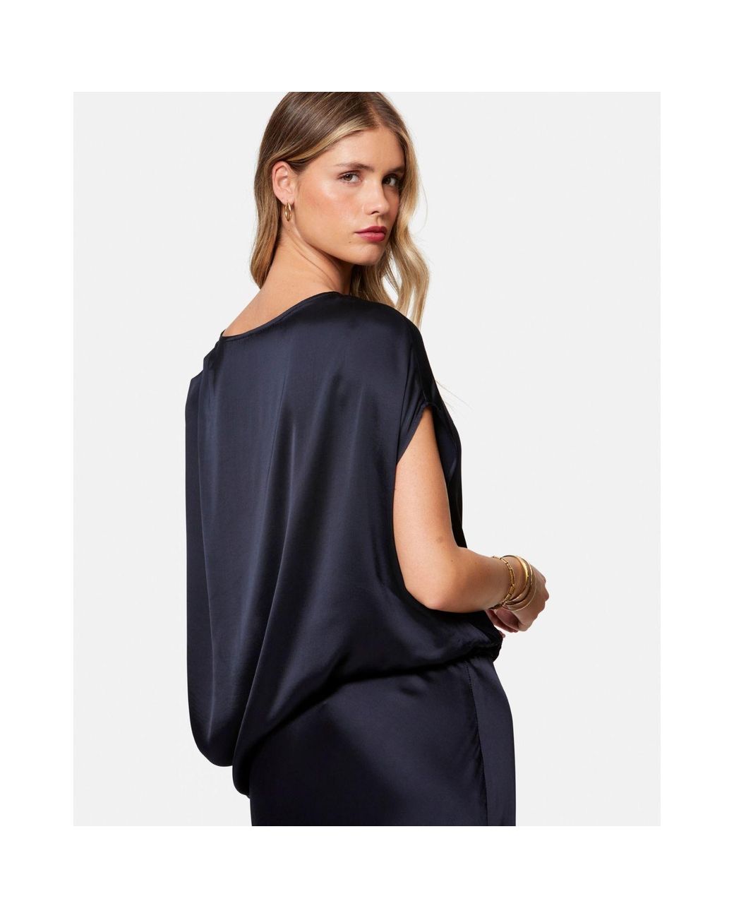 Helen Mcalinden Blue Berna Blouse