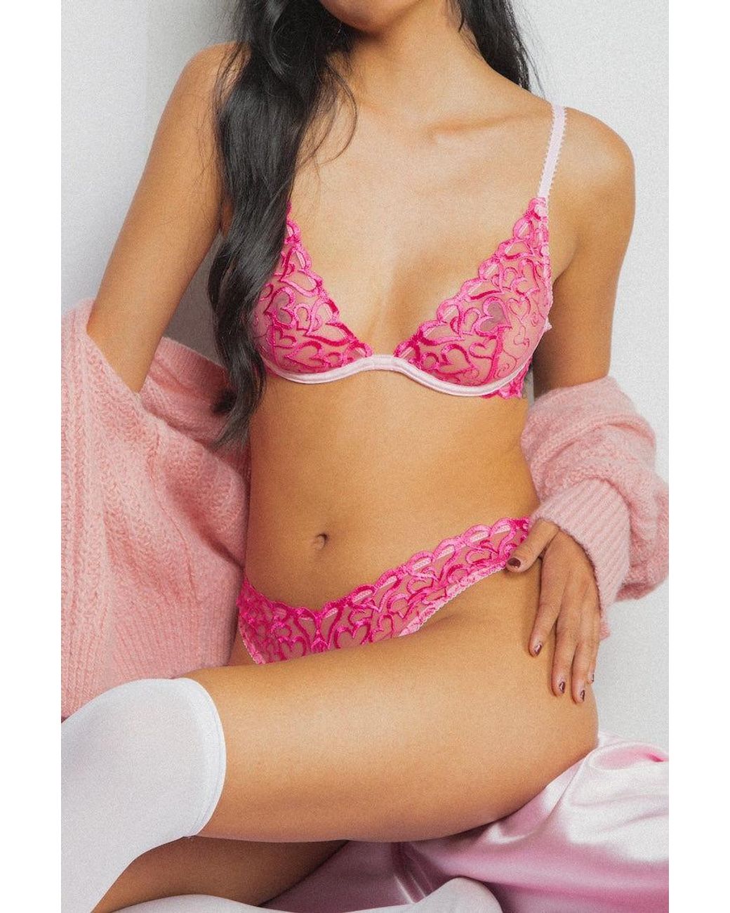 Wild Lovers Pink Bra