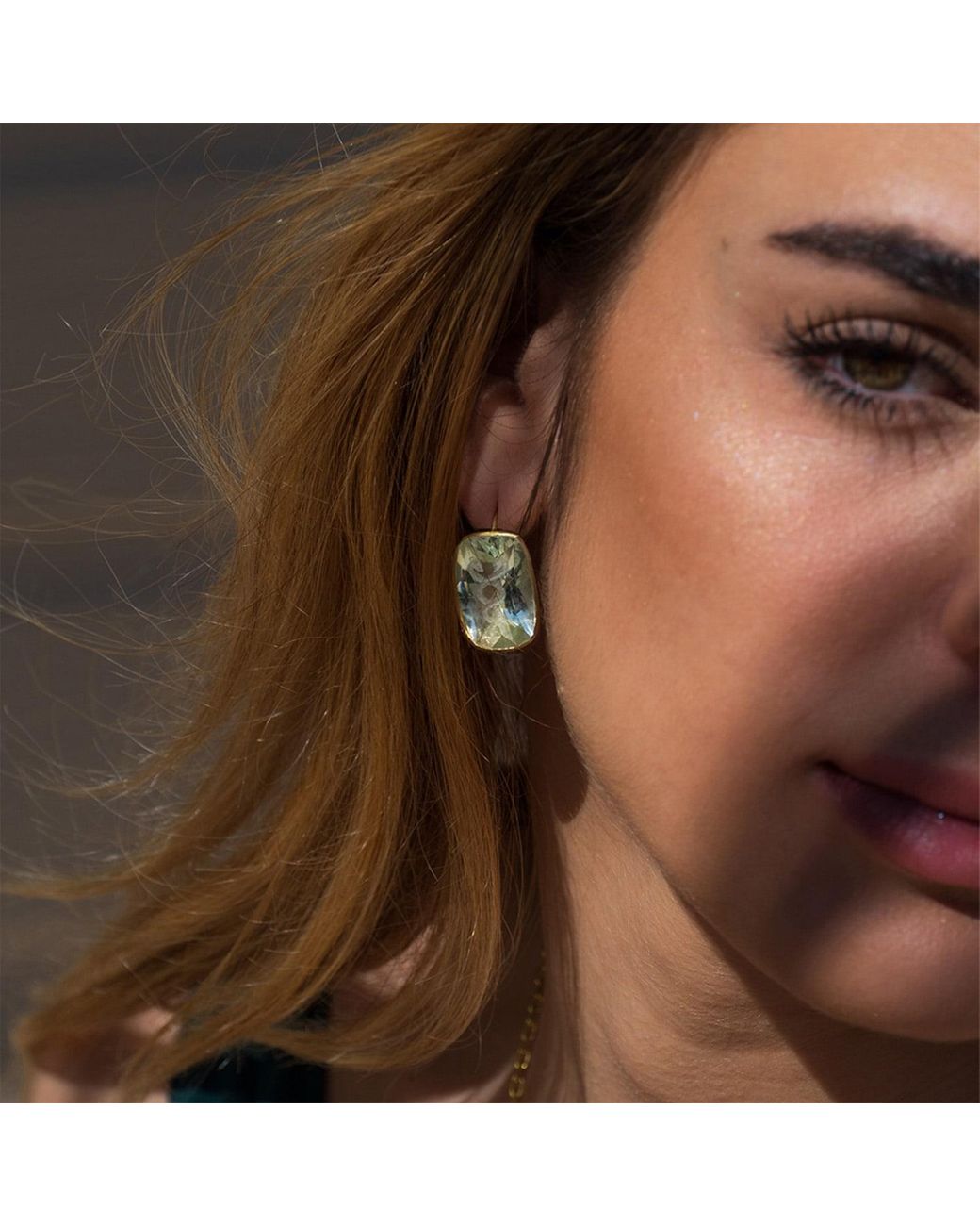 Ece London Blue The Serpent Earrings