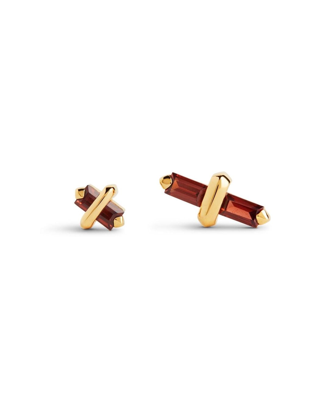 Kasun Metallic Candy Kiss Earrings