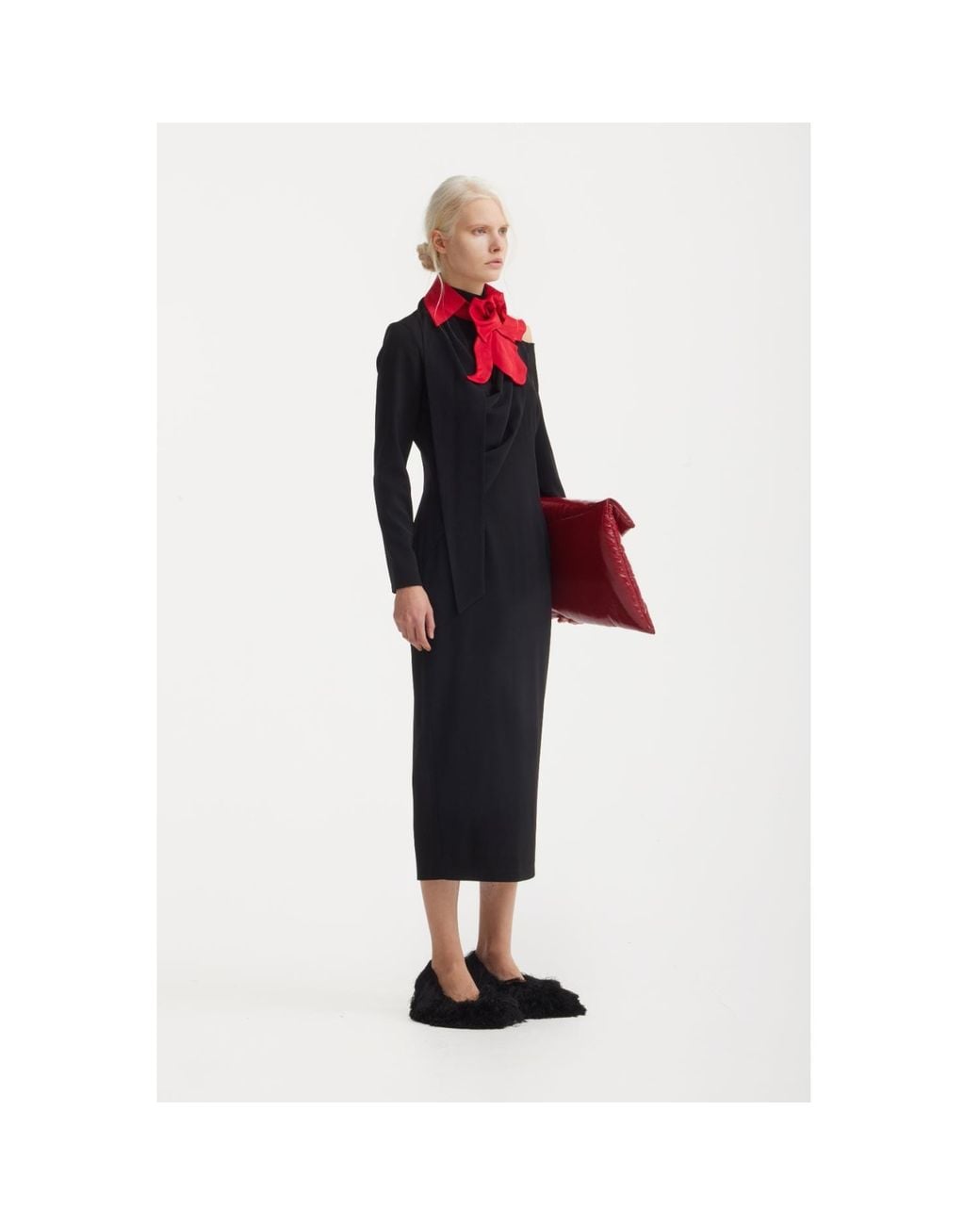 Julia Allert Red Evening Neckwear