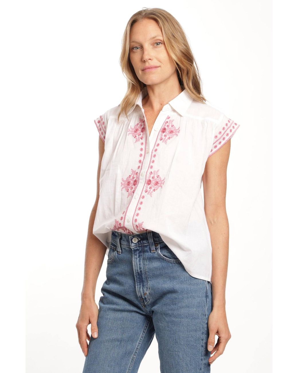 Bindu Pink Esmeralda Blouse