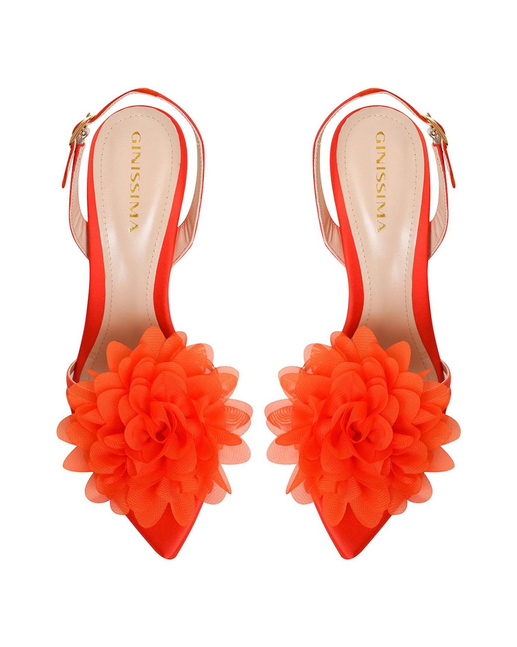 Ginissima Red Julia Sandals