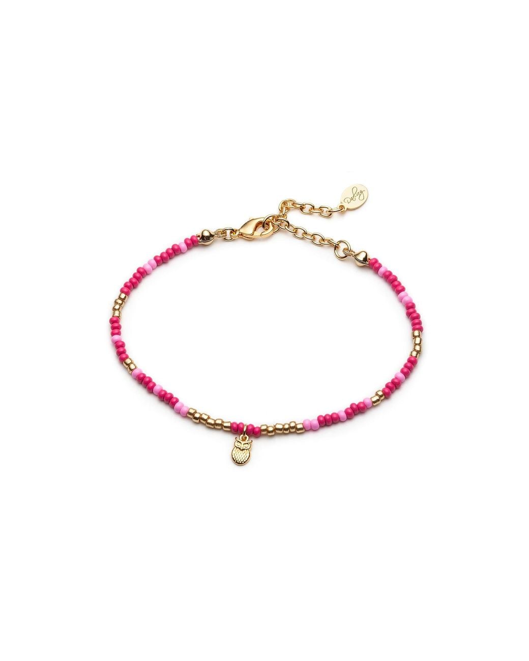 With Love Darling Metallic Wisdom Beaded Bracelet