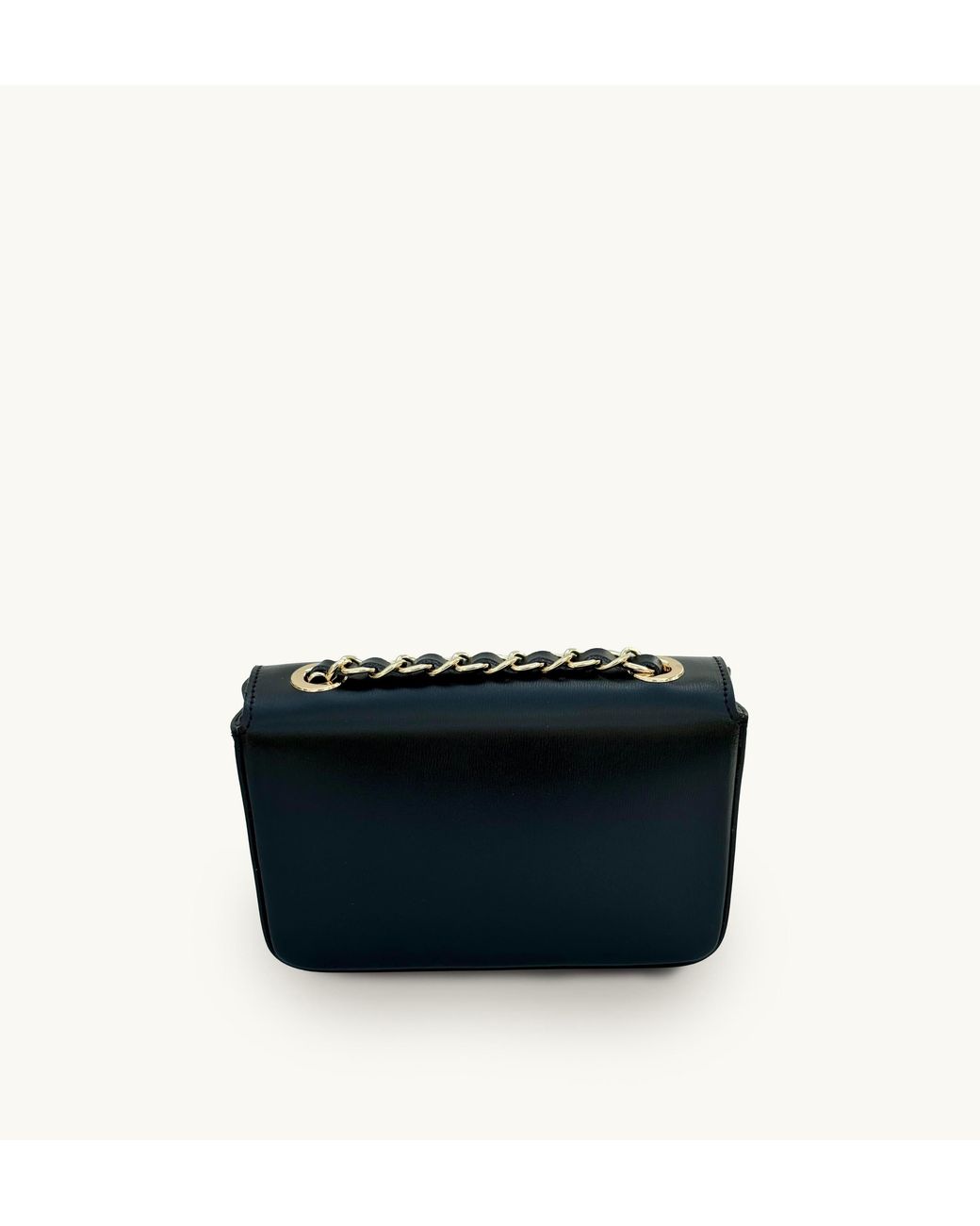 Apatchy London Black The Grace Leather Bag