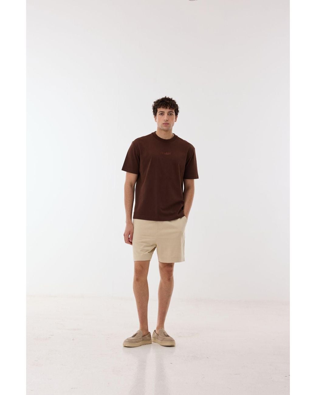 Ashita Fernandes Brown Soren T-Shirt for men