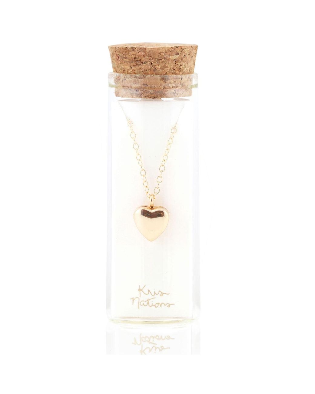 Kris Nations Metallic Heart Locket