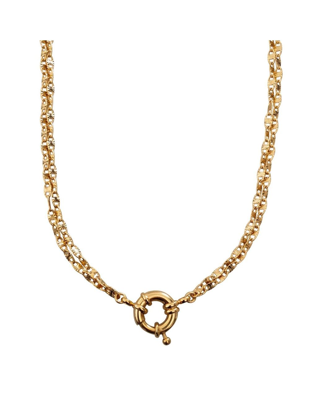 IN CAUDA VENENUM Metallic Archangel Necklace
