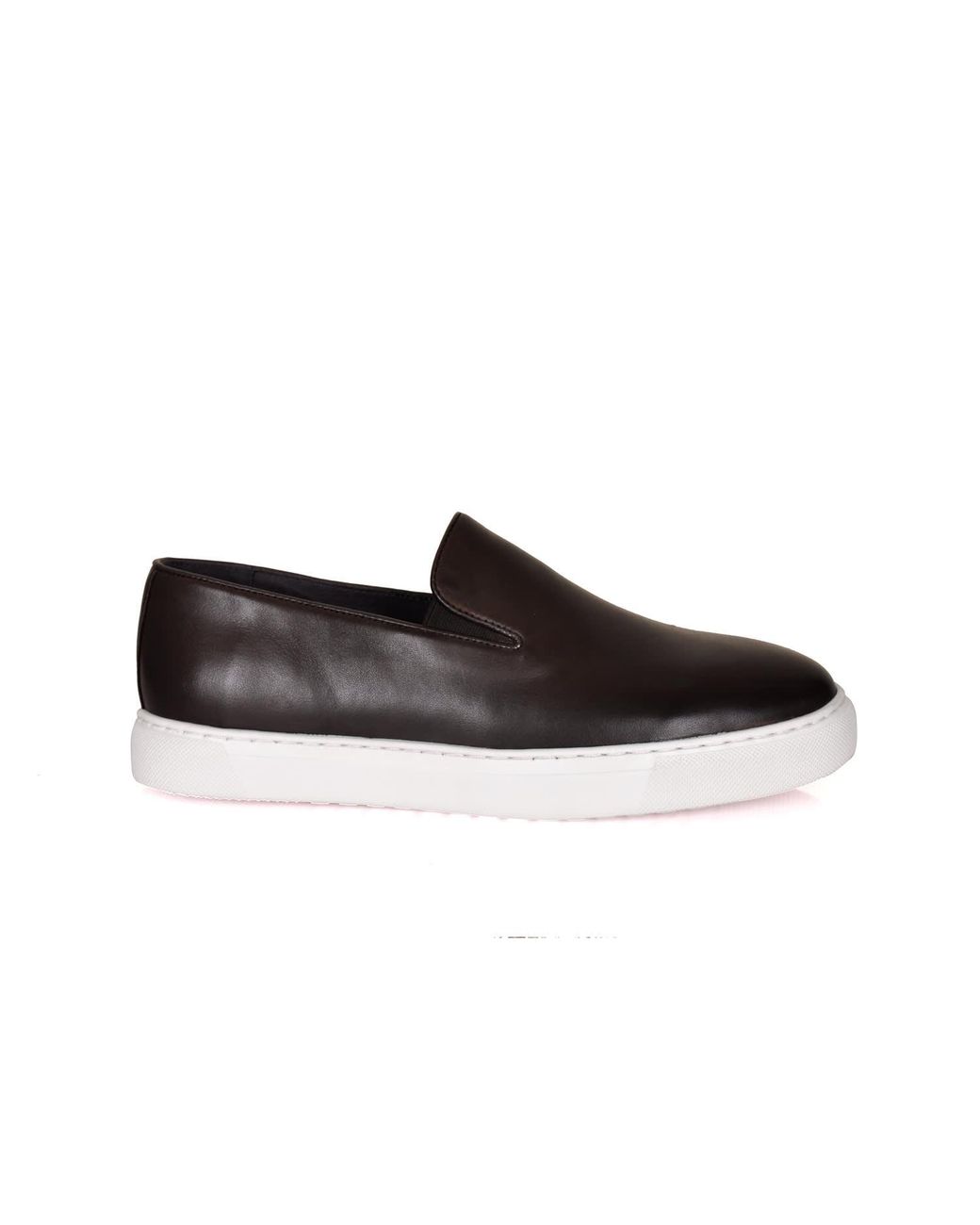 DAVID WEJ Brown Bradford Smart Sneakers for men
