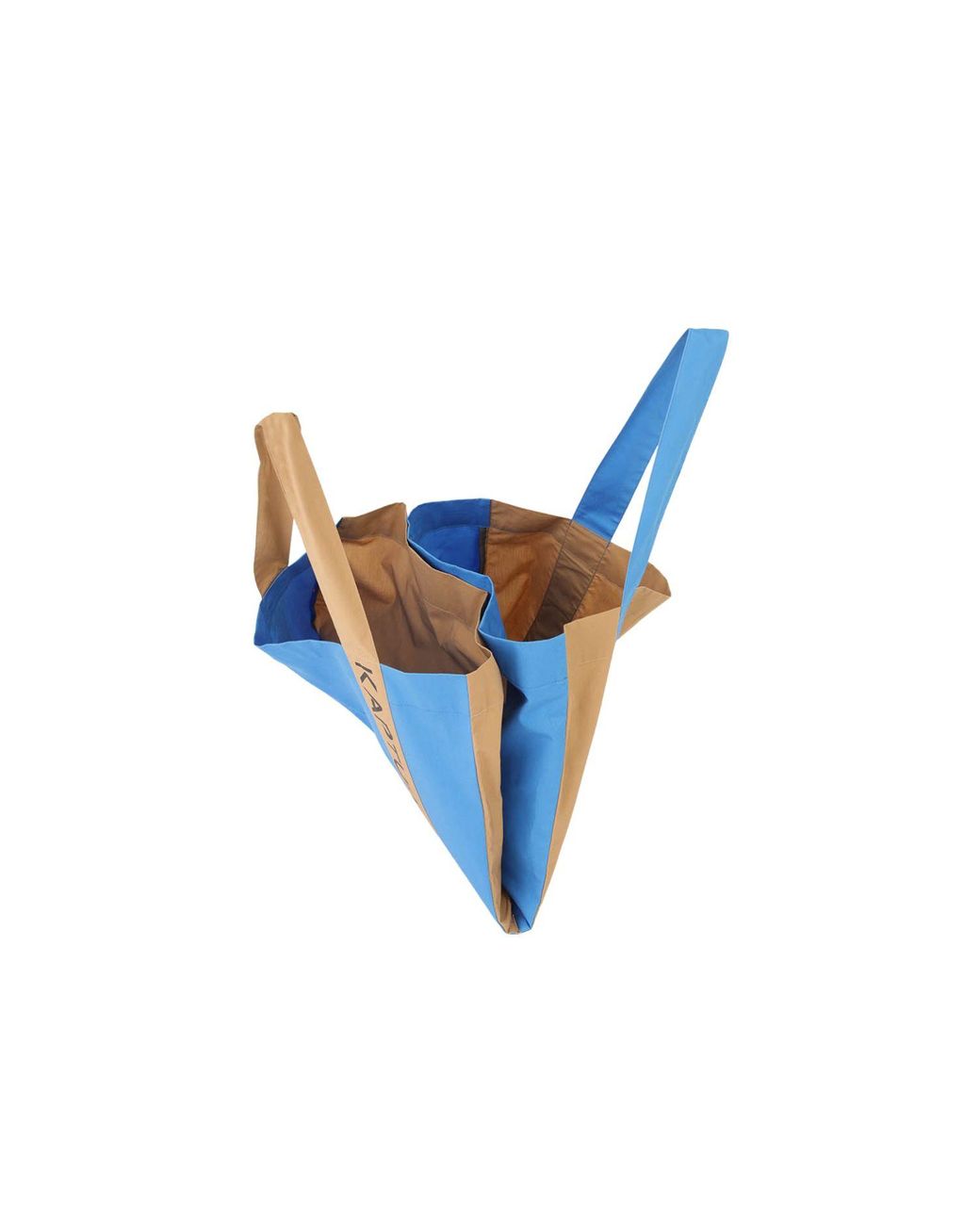 Kapture Blue Kix Tote Bag