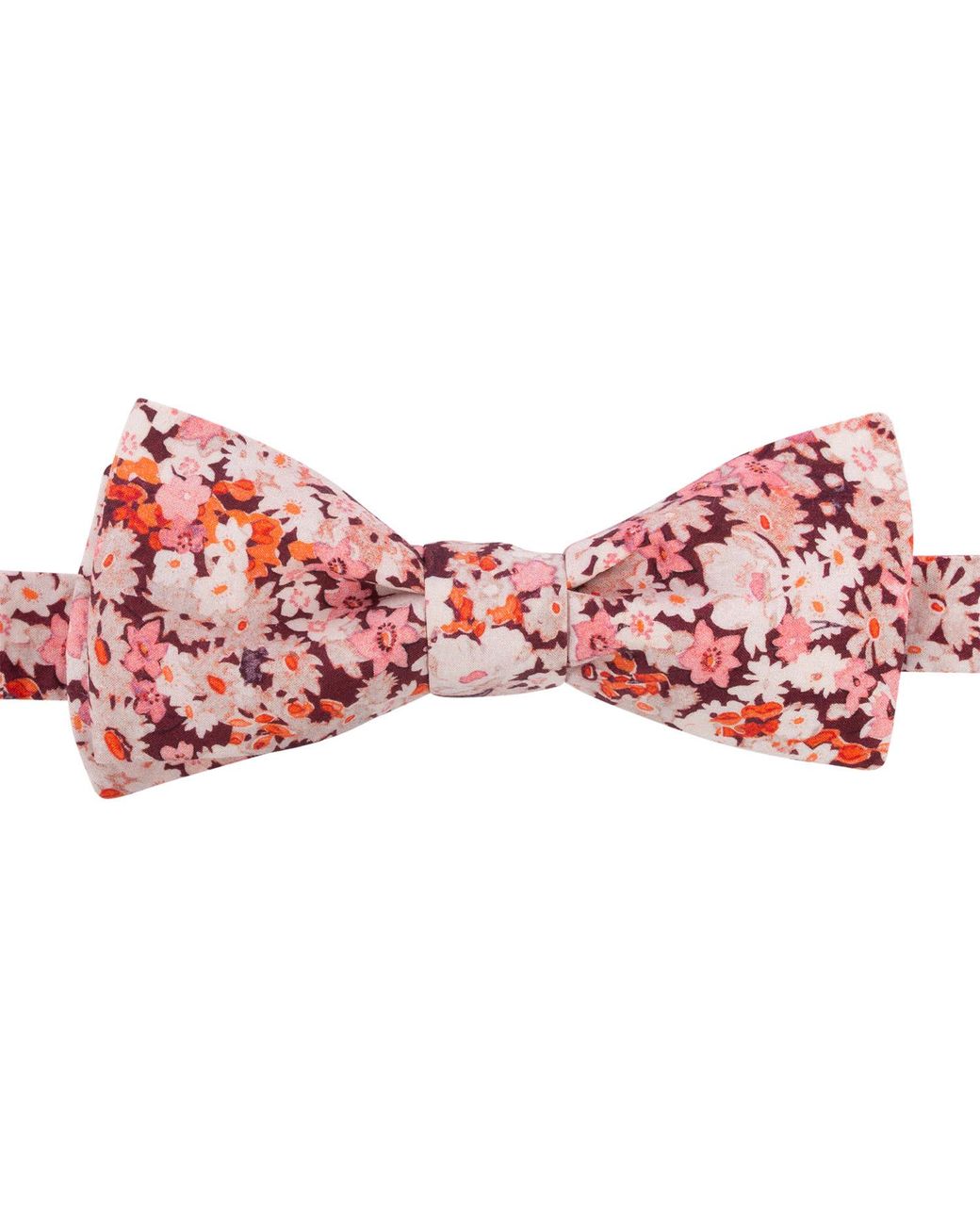 LE COLONEL Pink Liberty Shasta Bow Tie for men