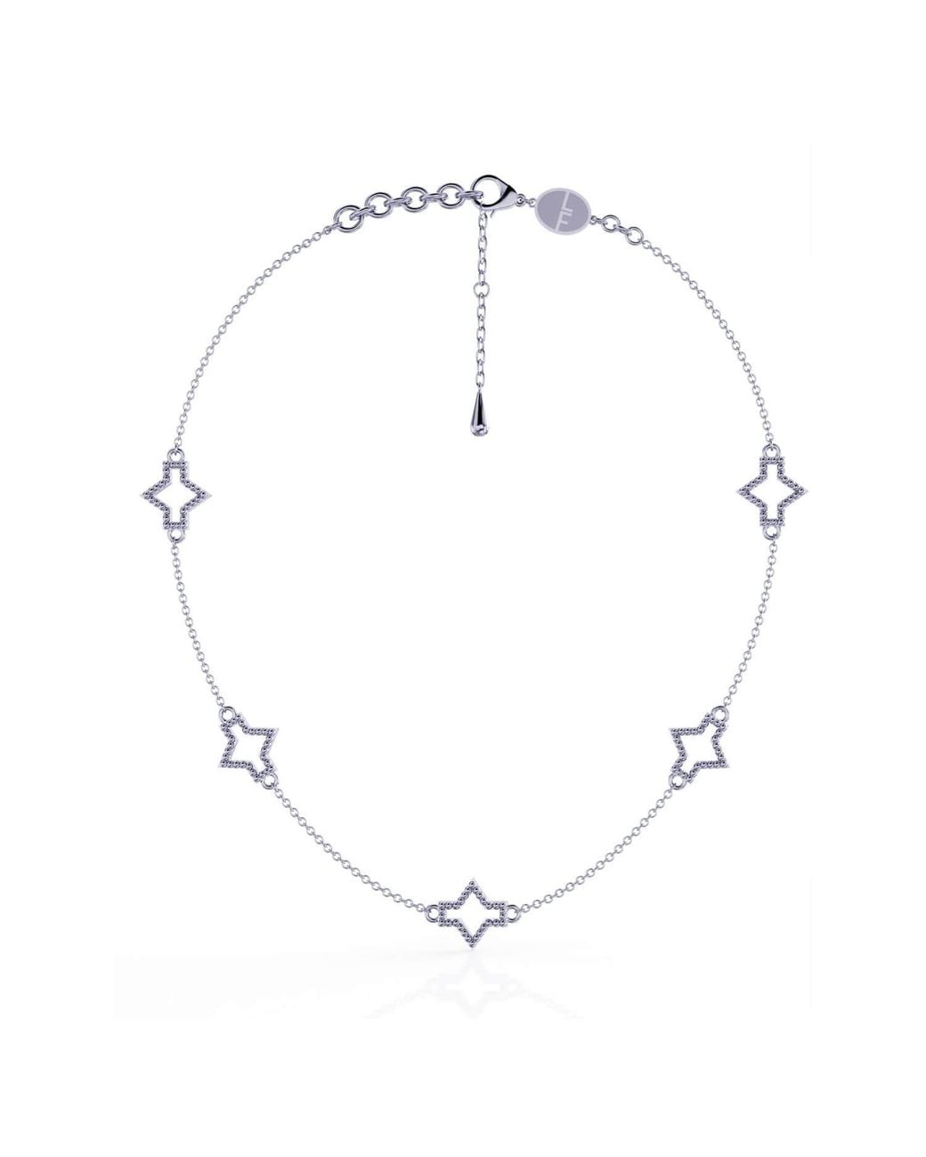 Linda Fiore White Starlite Necklace