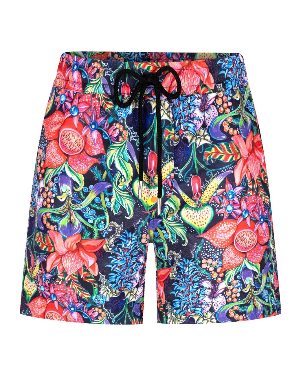 Maison Tangerine Blue Bohemian Garden Swim Shorts for men