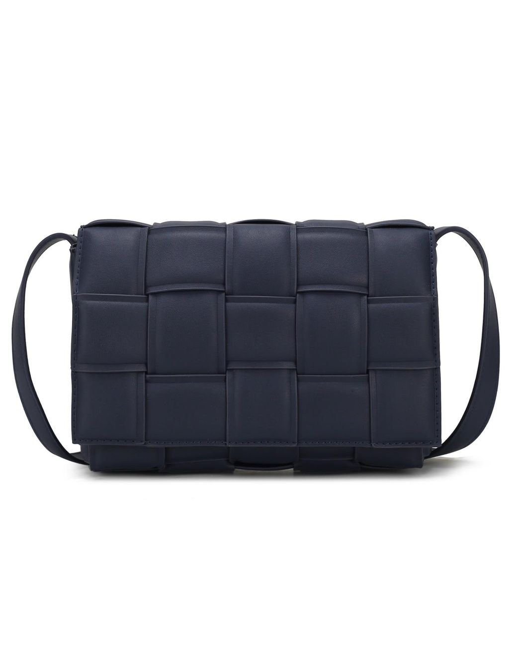 Mkf Collection - J'omor Blue Ginger Woven Shoulder Bag