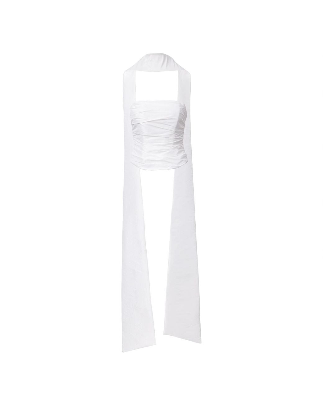 Lita Couture White Corset Top
