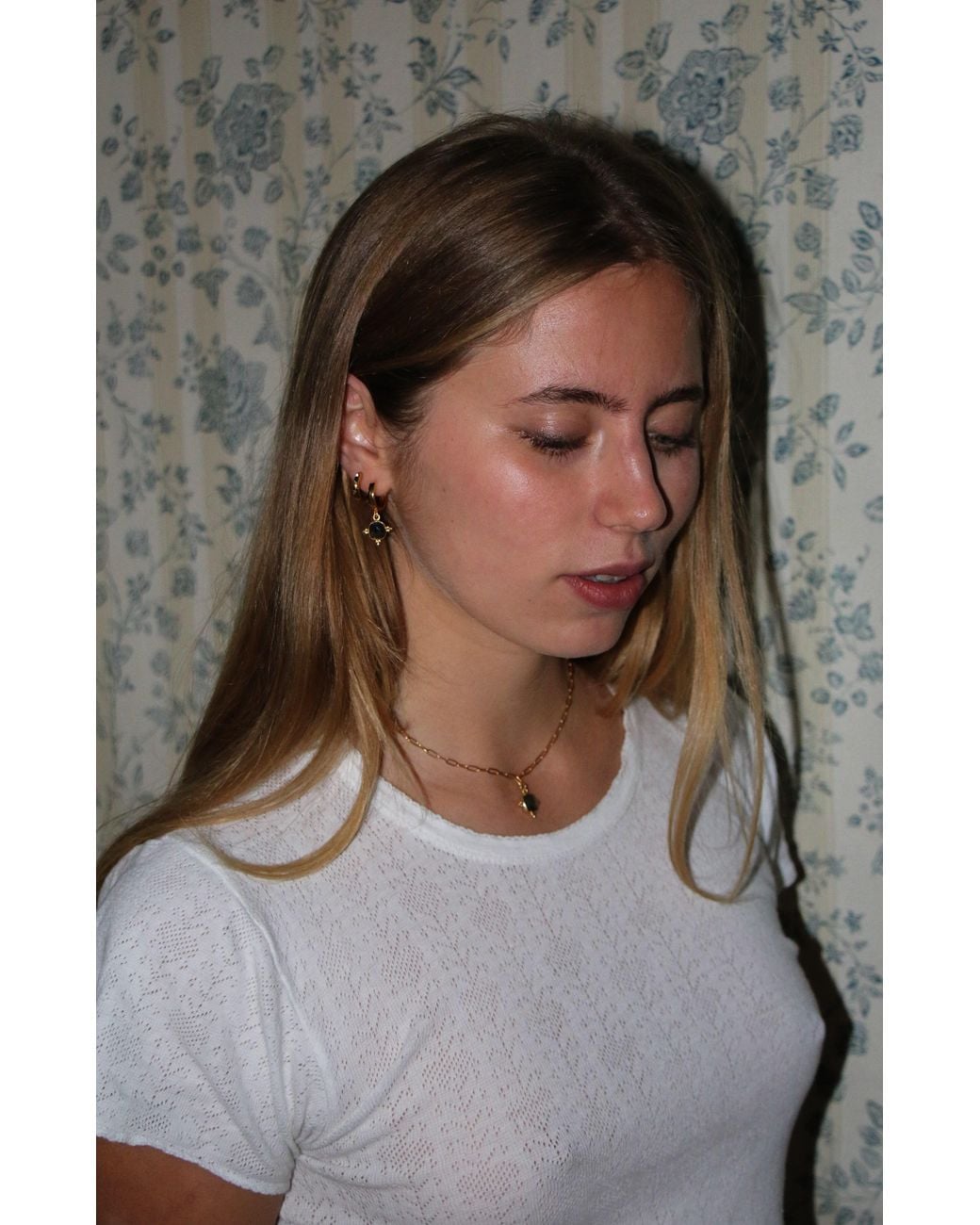 Iris London Metallic Tabitha Earrings