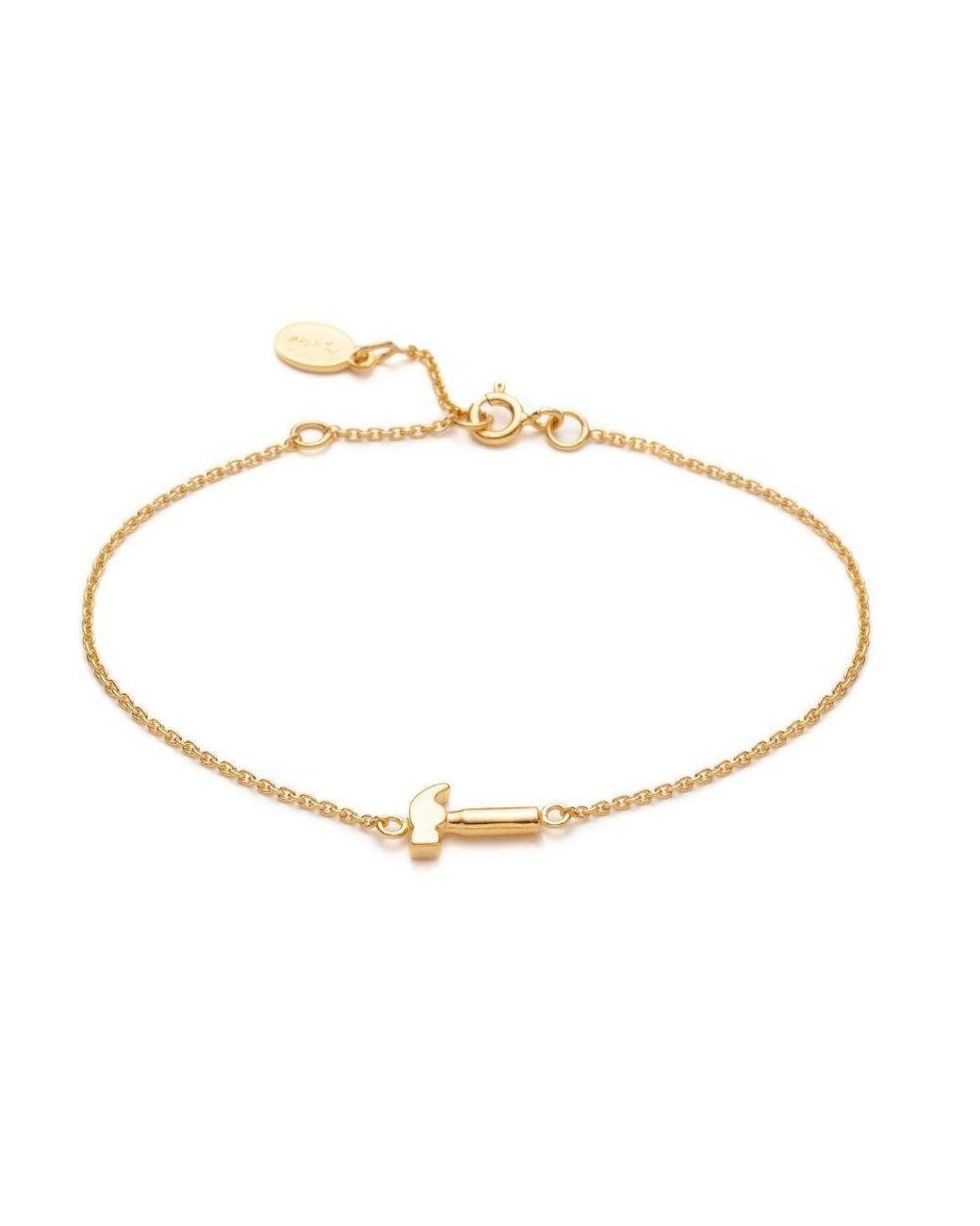 With Love Darling Metallic Hammer Bracelet