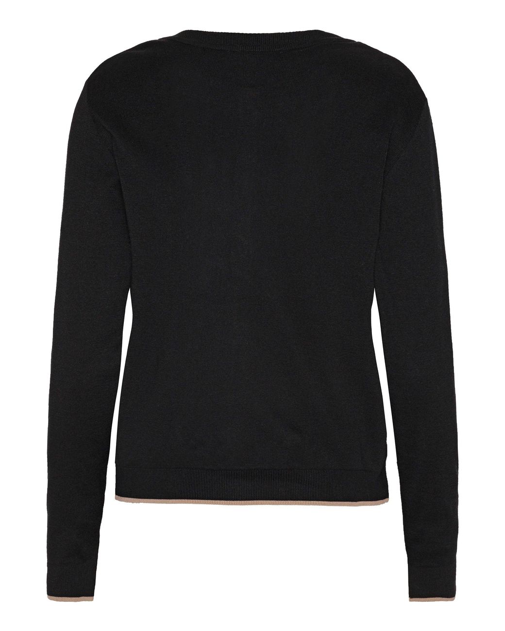 GROBUND Black Rine Knit Cardigan