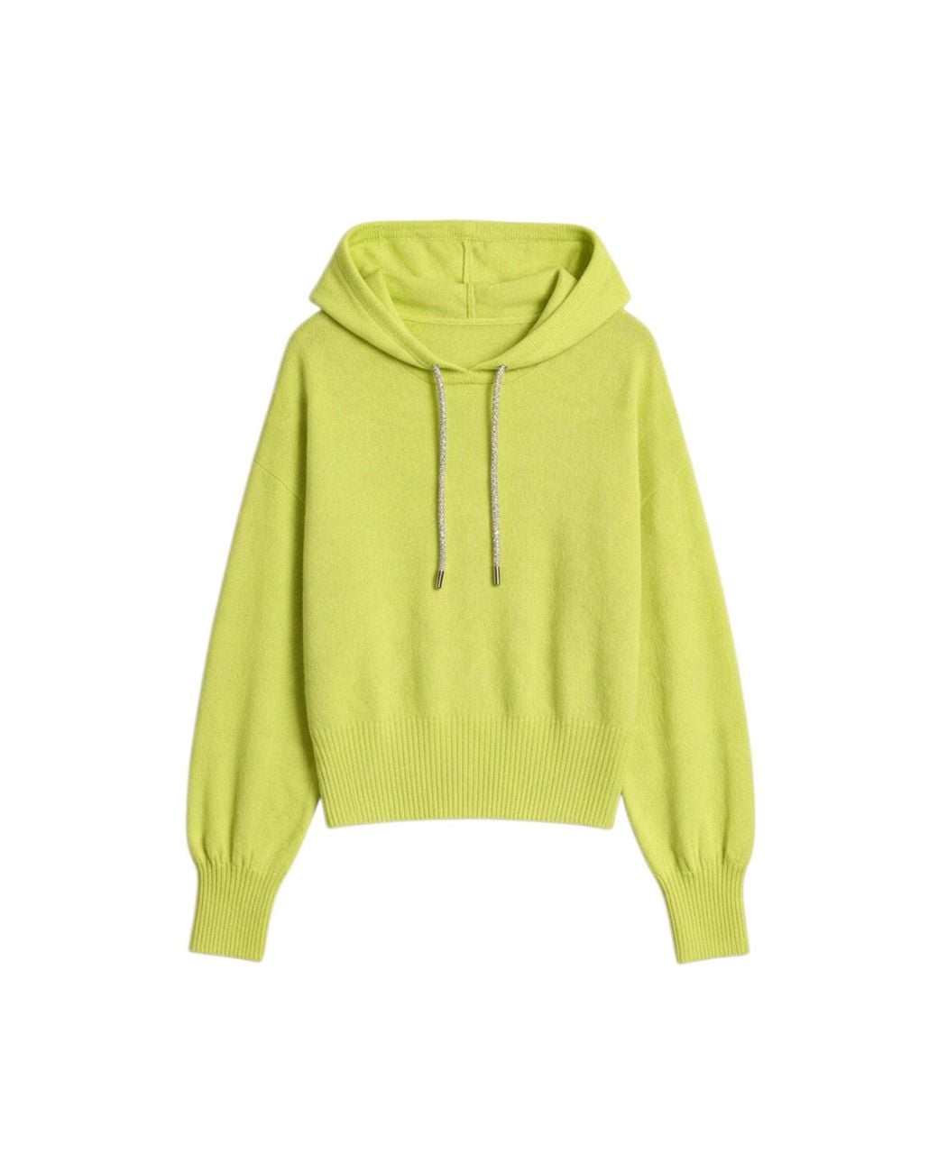Brodie Cashmere Yellow Hilary Hoodie Acid Lime