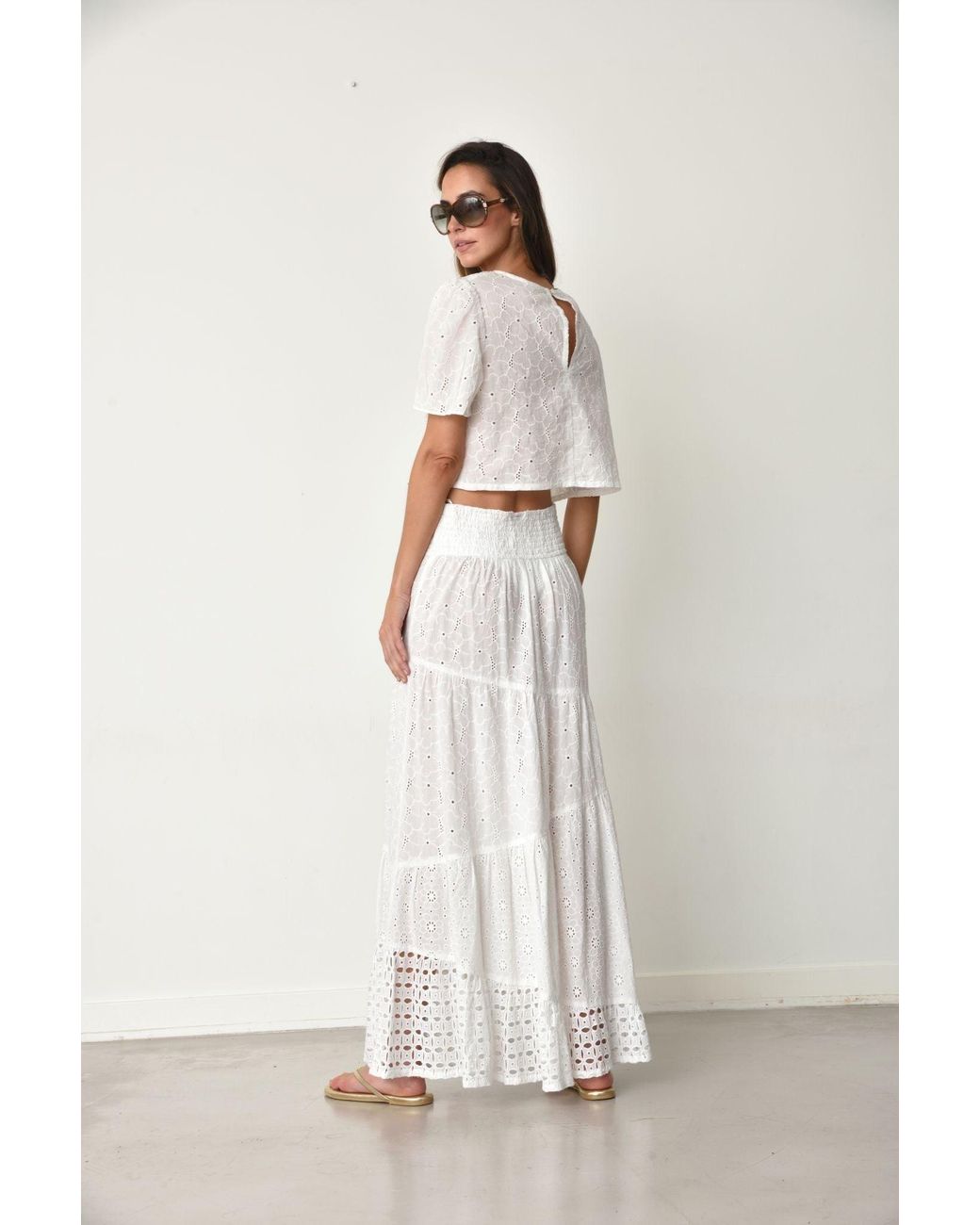 Muche Et Muchette White Biky Top